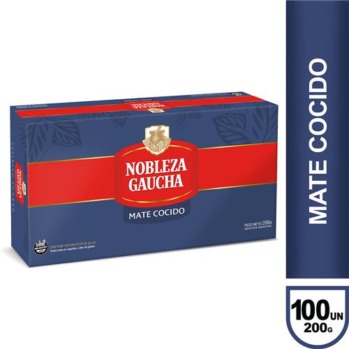 7790070508829 MATE COCIDO NOBLEZA GAUCHA 100 SOBRES