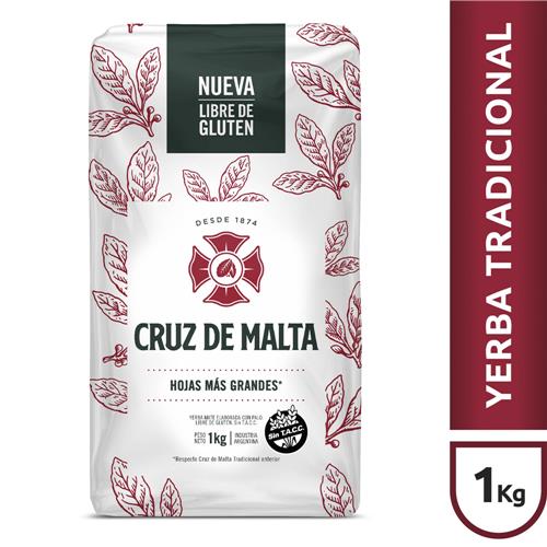 7790070509055 YERBA CRUZ DE MALTA 1K SELECCION ESPECIAL