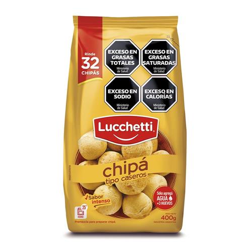PREMEZCLA LUCCHETTI 400G CHIPA