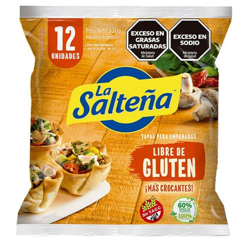 TAPA DE EMPANADAS LA SALTEÑA 330G SIN TACC