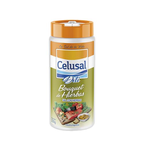 7790072000130 SAL CELUSAL FINA BOUQUET DE HIERBAS 230G.