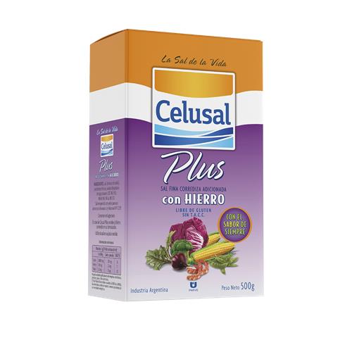 SAL CELUSAL FINA PLUS 500G ESTUCHE