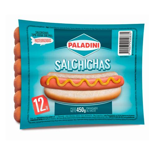 SALCHICHAS PALADINI 12U