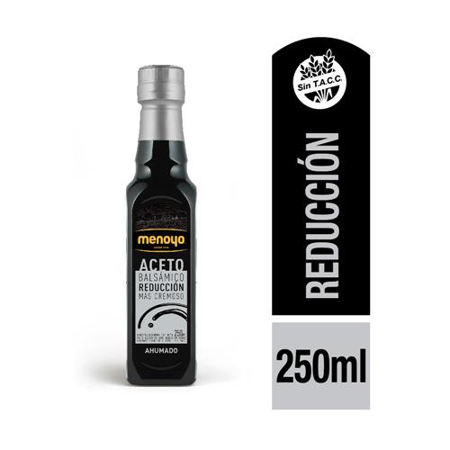 7790130002342 ACETO BALSAMICO MENOYO REDUCCION 250 AHUMADO.