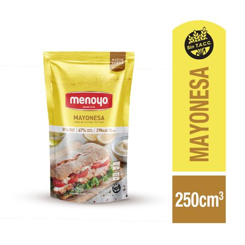 7790130002755 MAYONESA MENOYO 250 SIN TACC.