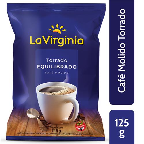 CAFE LA VIRGINIA 125G TORRADO EQUILIBRADO