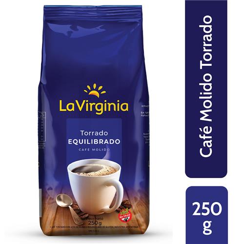 CAFE LA VIRGINIA 250G EQUILIBRADO.