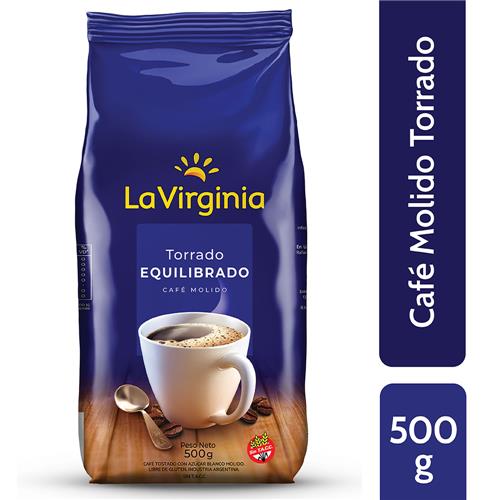 CAFE LA VIRGINIA 500G TORRADO EQUILIBRADO