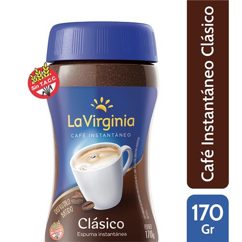 7790150100486 CAFE LA VIRGINIA 170G CLASICO SIN TACC