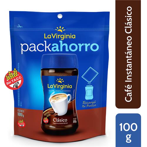 7790150100806 CAFE LA VIRGINIA DP 100G CLASICO