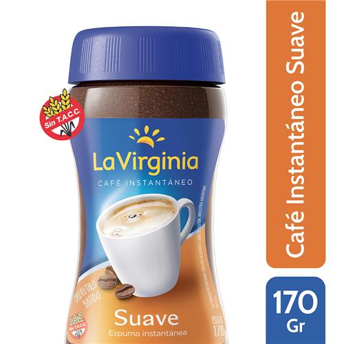 7790150101490 CAFE LA VIRGINIA 170G SUAVE