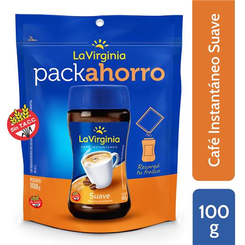 7790150101780 CAFE LA VIRGINIA DP 100G SUAVE