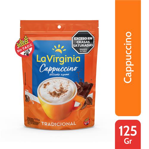 7790150160725 CAPPUCCINO LA VIRGINIA 125G TRADICIONAL