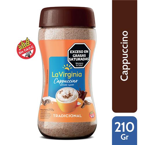7790150160787 CAPPUCCINO LA VIRGINIA 210G