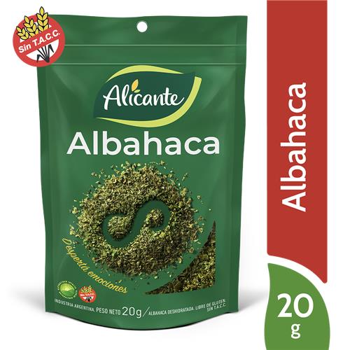 7790150413005 ALBAHACA ALICANTE 20G