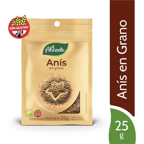 7790150420331 ANIS GRANO ALICANTE 25G