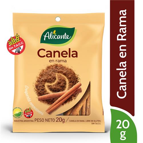 7790150436080 CANELA ALICANTE RAMA 20G