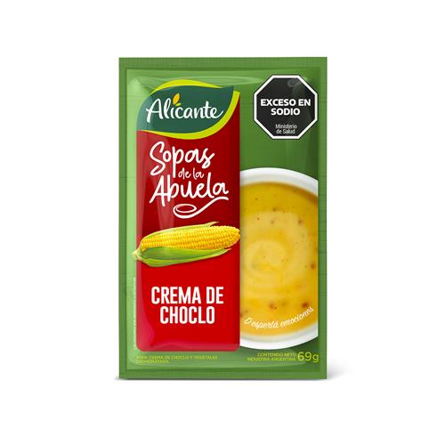 SOPA ALICANTE CREMA 69G CHOCLO