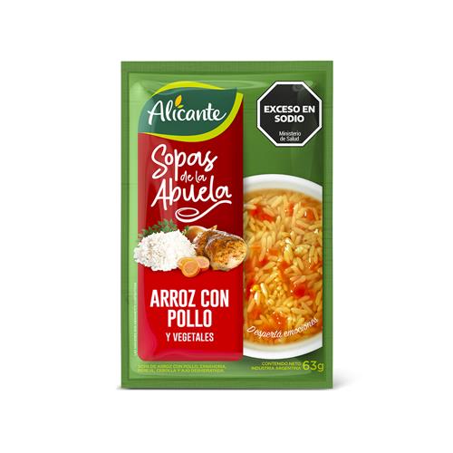 7790150441282 SOPA ALICANTE 63G ARROZ CON POLLO