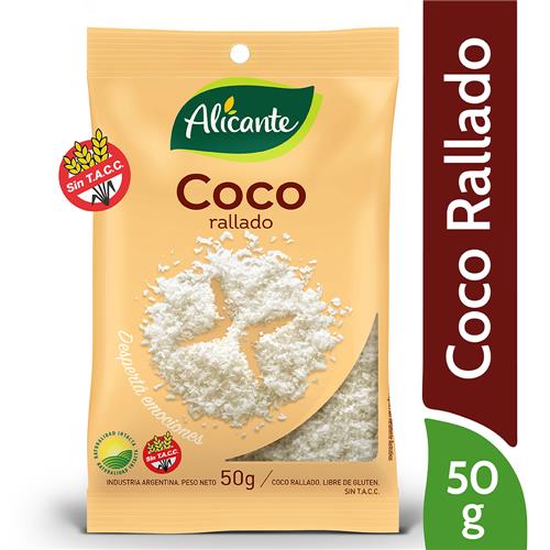 COCO RALLADO ALICANTE 50G