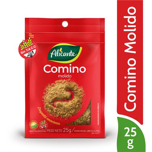 7790150465332 COMINO ALICANTE 25G SIN TACC
