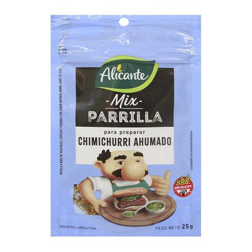 CONDIMENTO ALICANTE MIX PARRILLA CHIMICHURRI AHUMADO