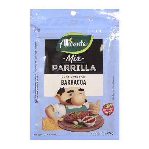 CONDIMENTO ALICANTE MIX PARRILLA BARBACOA