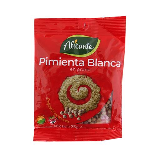 PIMIENTA ALICANTE BLANCA 25G GRANO SIN TACC