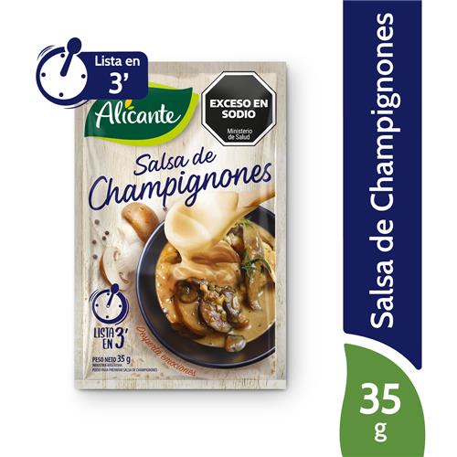 7790150585412 SALSA ALICANTE CHAMPIGNONES