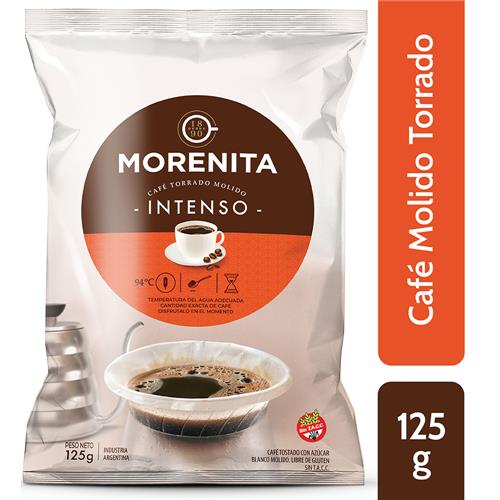 7790170901957 CAFE LA MORENITA 125G INTENSO