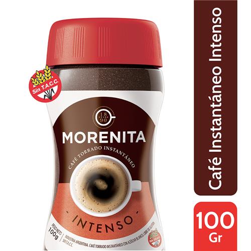 7790170904798 CAFE LA MORENITA INSTANTANEO 100G INTENSO