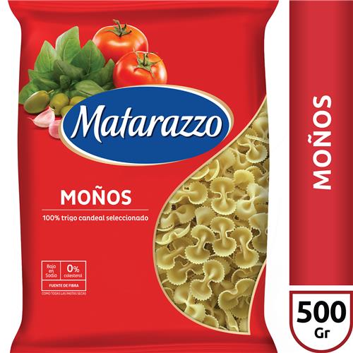 FIDEOS MATARAZZO 500G MOÑO MEDIANO