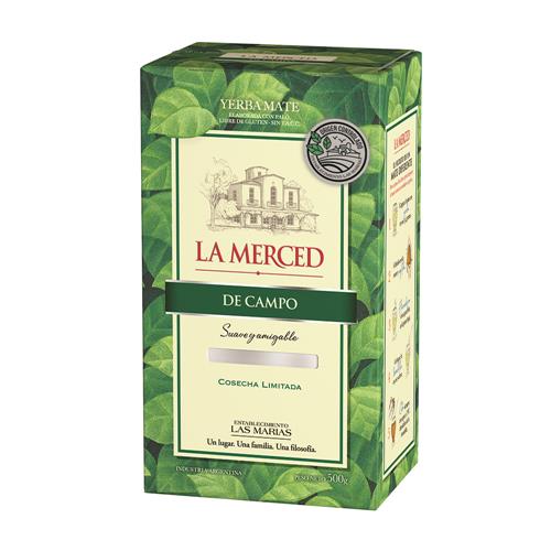 7790387015607 YERBA LA MERCED 500G DE CAMPO