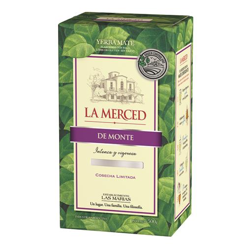 7790387015614 YERBA LA MERCED 500G MONTE
