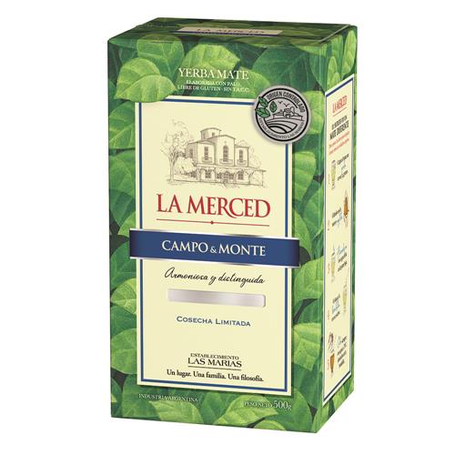 7790387015638 YERBA LA MERCED 500G DE MONTE
