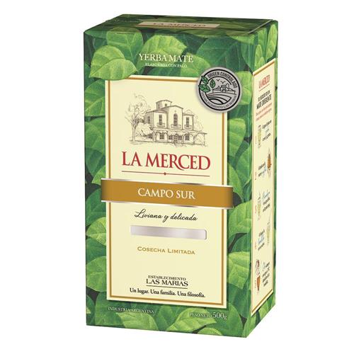 7790387015645 YERBA LA MERCED 500G CAMPO SUR