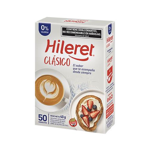 7790490998026 EDULCORANTE HILERET 50 SOBRES