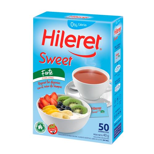 EDULCORANTE HILERET SWEET 50 SOBRES