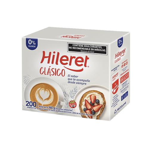 EDULCORANTE HILERET FORTE 200 SOBRES