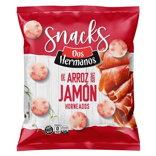 DISCOS ARROZ DOS HERMANOS 80G JAMON SERRANO
