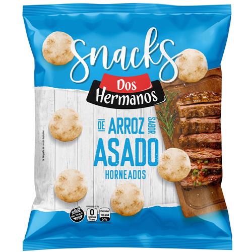 DISCOS ARROZ DOS HERMANOS 80G ASADO