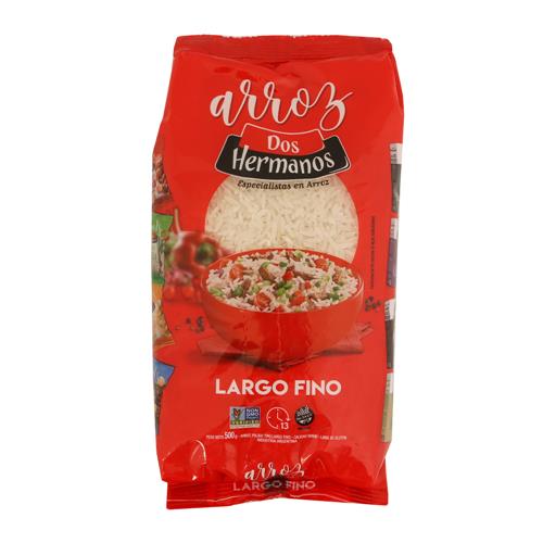 7790503199129 ARROZ DOS HERMANOS 500G LARGO FINO