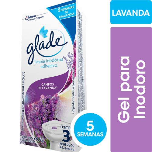 7790520013194 DESODORANTE GLADE ADHESIVO 3U LAVANDA
