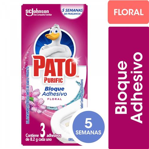 ADHESIVO PATO PURIFIC 3U FLORAL