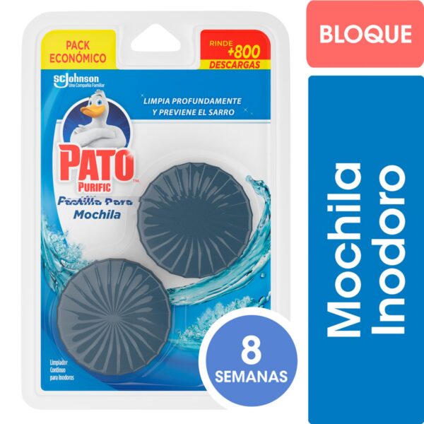 BLOQUE MOCHILA PATO PURIFIC 2U