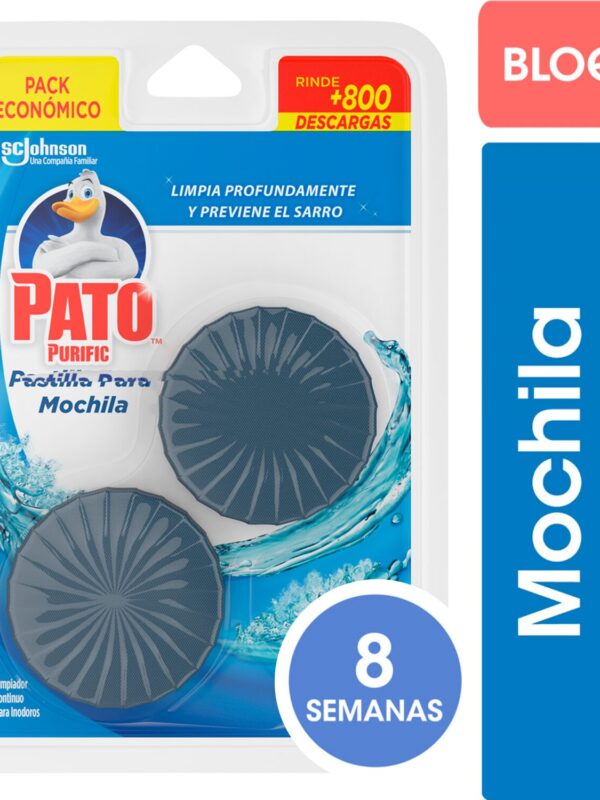 7790520024510 BLOQUE MOCHILA PATO PURIFIC 2U