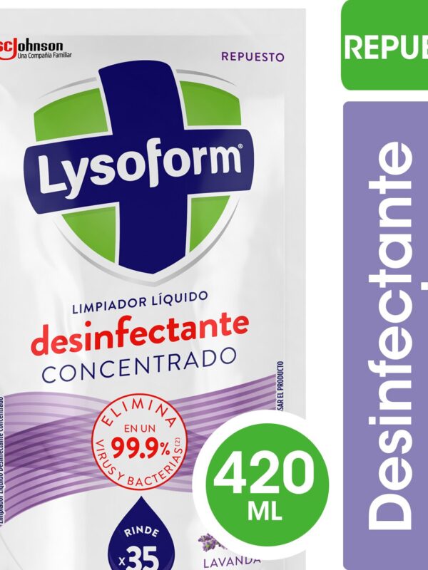 7790520024954 DESINFECTANTE LYSOFORM DP420 LAVANDA