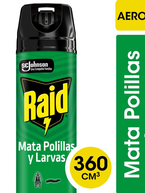 7790520025715 INSECTICIDA RAID 360 POLILLAS