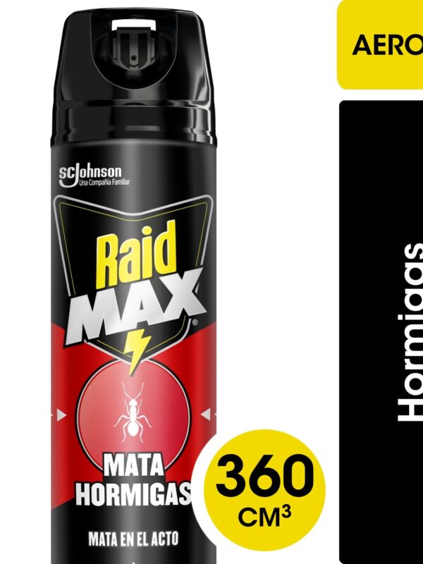 INSECTICIDA RAID 360 MAX HORMIGAS