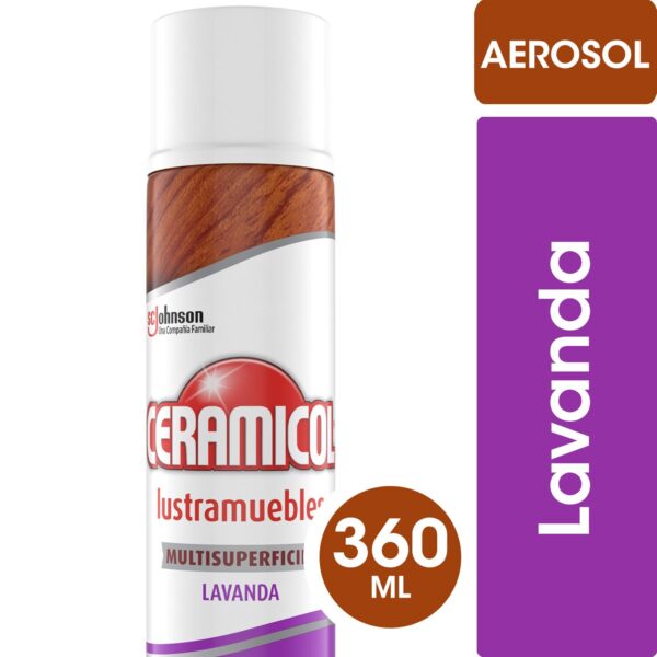 LUSTRAMUEBLES CERAMICOL 360 CC LAVANDA